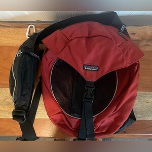 Patagonia Cross Body Back Pack Hiking Camping Bag Authentic